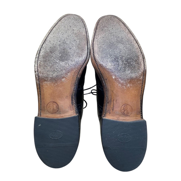 Allen Edmonds Men’s Black Leather Wingtip Oxford Dress Shoes Size 10.5 B