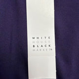 White House Black Market Womens Purple Sleeveless Fit Dress Size 0P