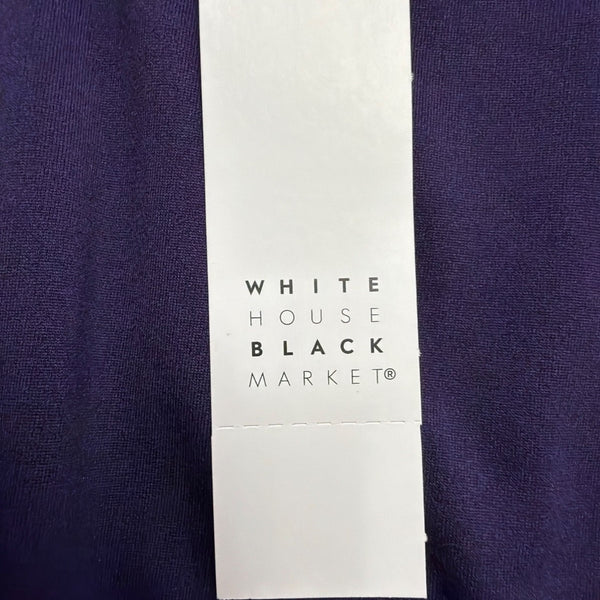 White House Black Market Womens Purple Sleeveless Fit Dress Size 0P