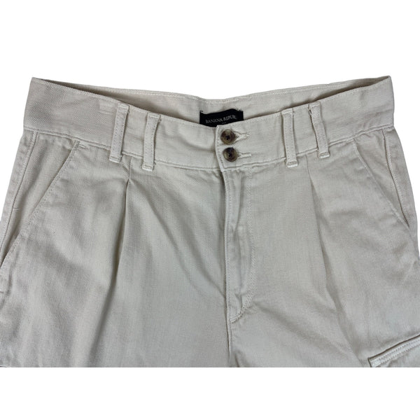 Banana Republic Women's Beige Regular Fit Cargo Pants Sz 27