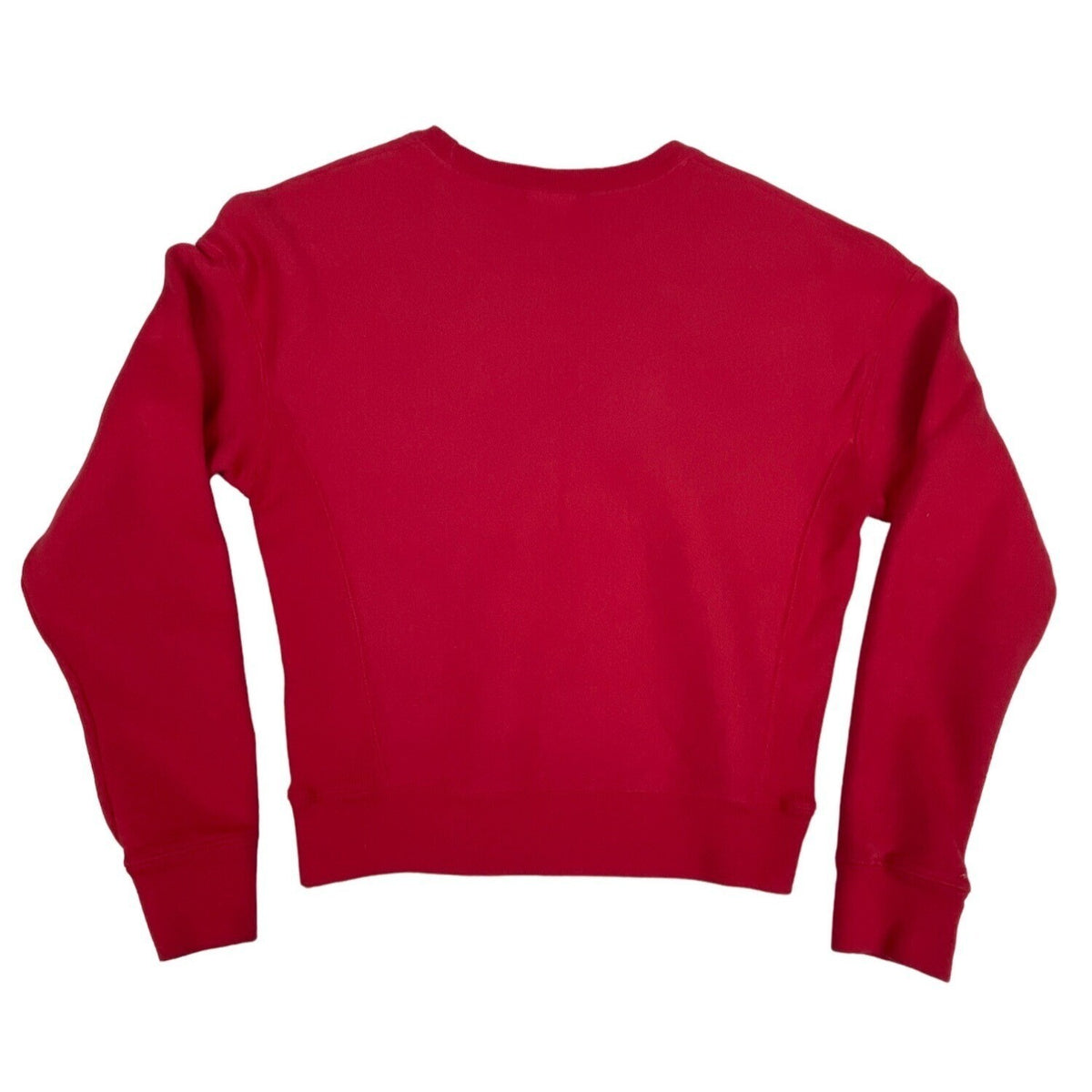 Champion Womens Red Long Sleeve Sweater Sz XS
