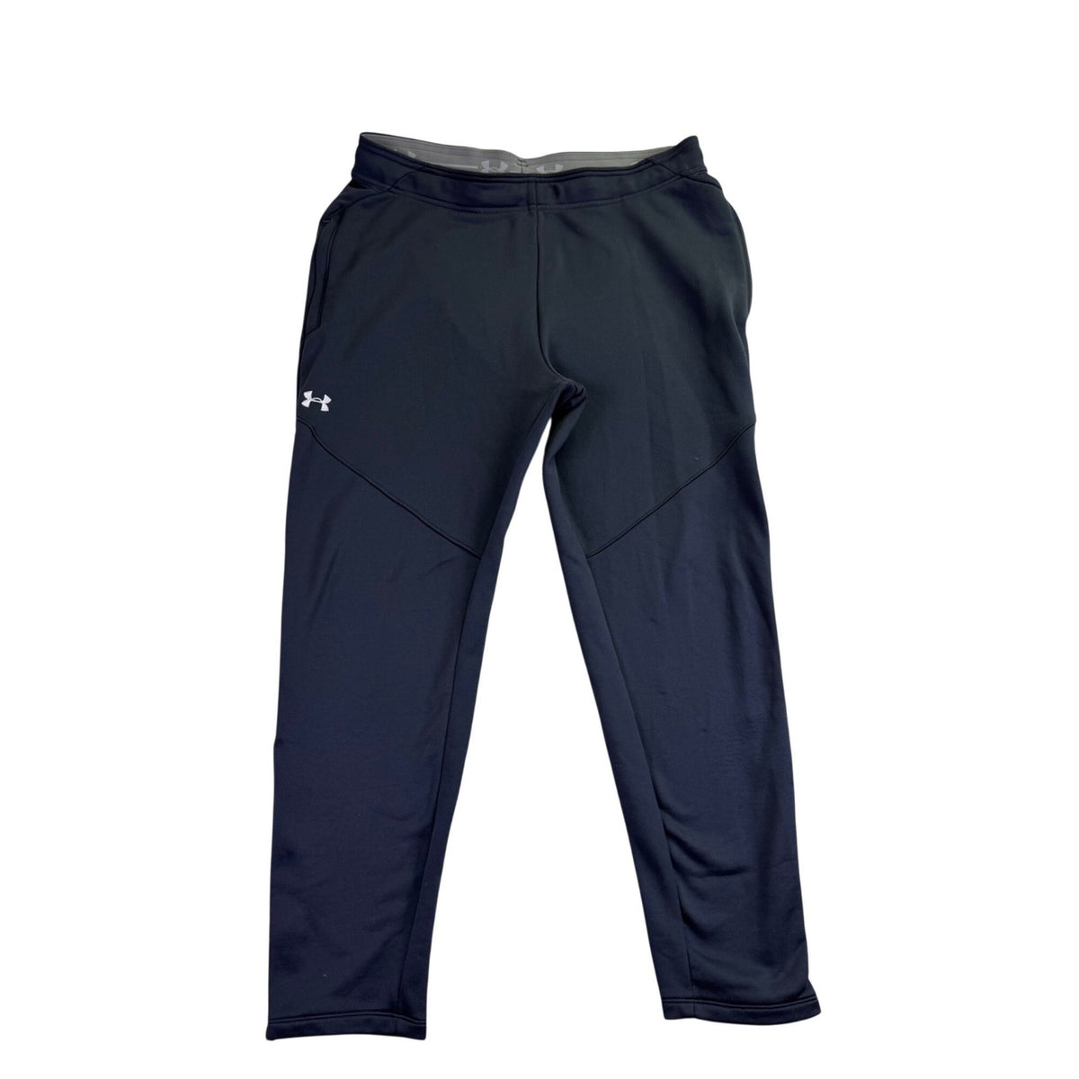 Under Armour Mens Black Polyester ColdGear Pants Size L