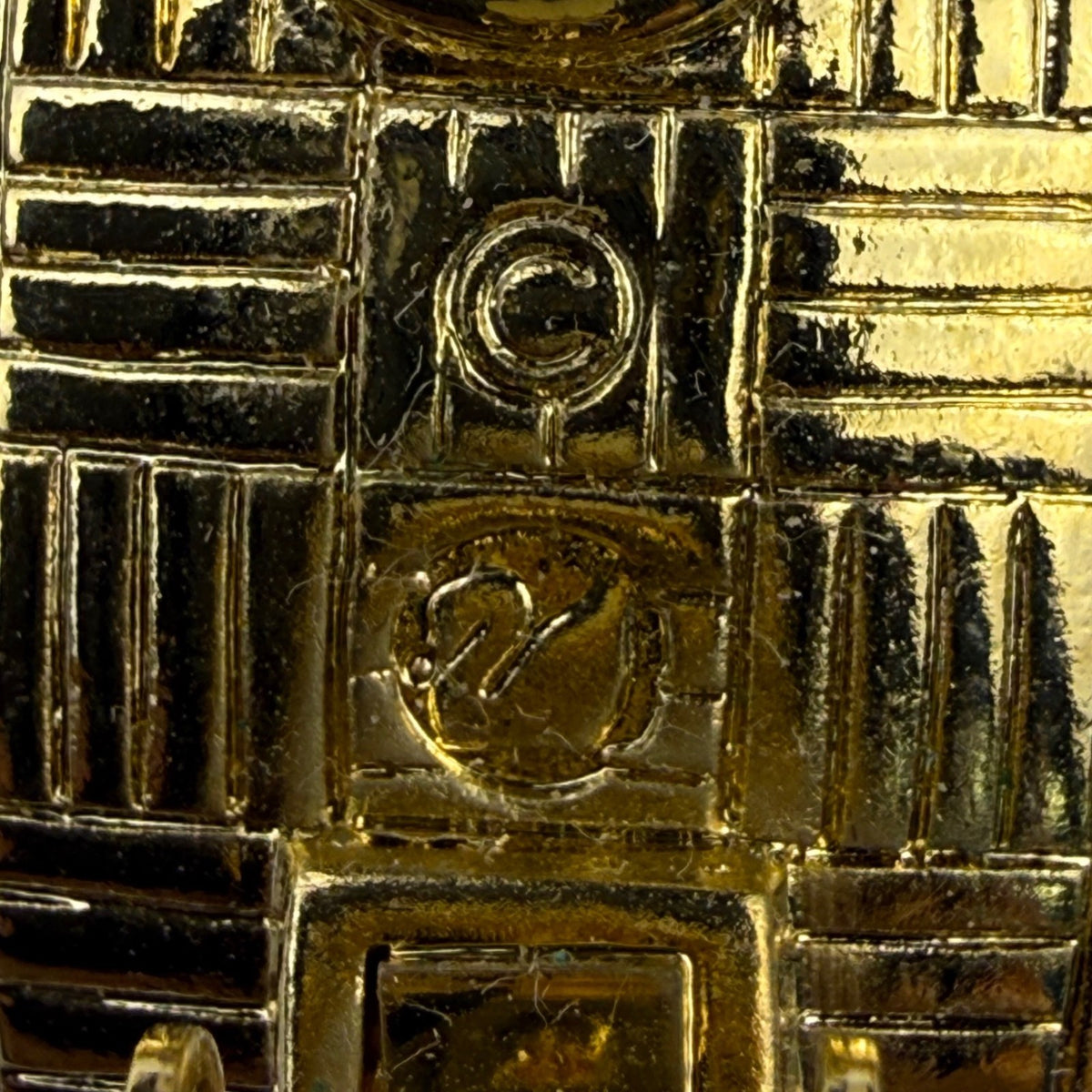 Swarovski Womens Gold Tone Crystal Clip-On Earrings Square Clear Stones