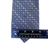 Joseph & Feiss Mens Blue Silk Geometric Pattern Handmade Tie