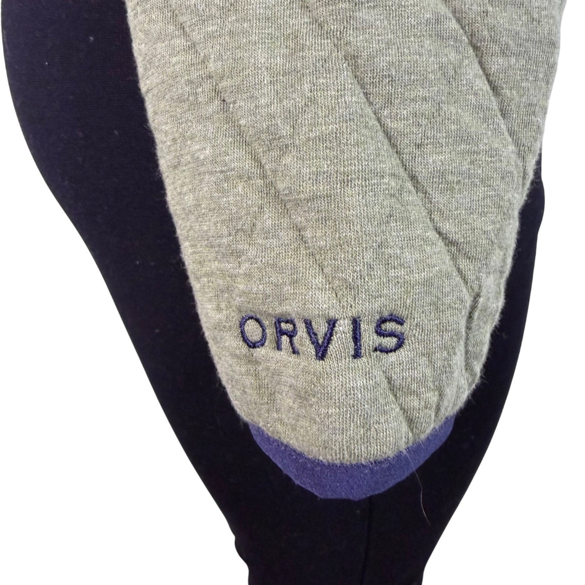 Orvis Womens Green Cotton Quilted 1/4 Snap Pullover Jacket Sz XS - New