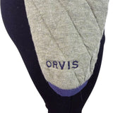 Orvis Womens Green Cotton Quilted 1/4 Snap Pullover Jacket Sz XS - New