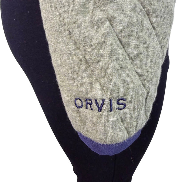 Orvis Womens Green Cotton Quilted 1/4 Snap Pullover Jacket Sz XS - New