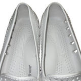 Floafers Men’s White Rubber Slip-On Water-Friendly Loafers Size 10