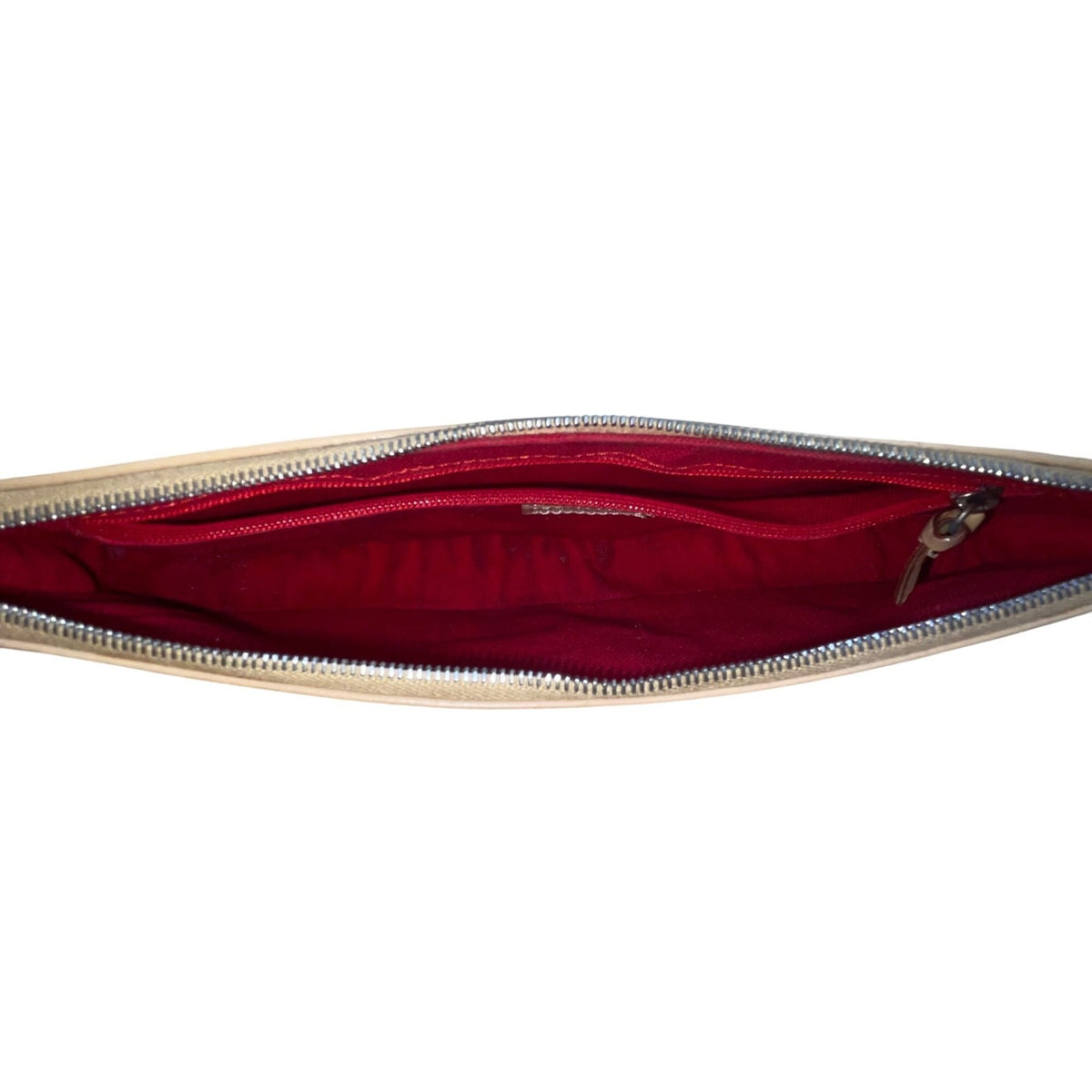 Kate Spade Women’s Beige Leather Rectangular Minimalist Design Shoulder Bag