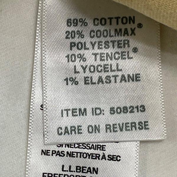 L.L.Bean Womens Beanflex White Jeans Favorite Fit Stretch Denim Size 12P - New
