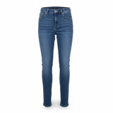 Lucky Brand Womens Dark Blue Denim Jeans Mid Rise Stretch Slim Fit Size 10/30 