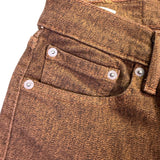 Levis Womens Brown Cotton-Blend Skinny Jeans Denim Stretch Slim Fit W28 L30