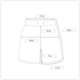 Hind Mens Blue Athletic Shorts Geometric Pattern Elastic Waist Sz L - New