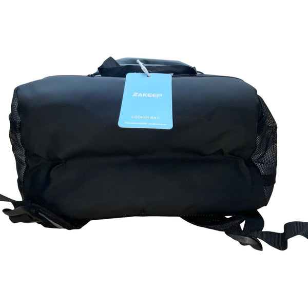 ZAKEEP Unisex Gray Polyester & EVA Insulated Cooler Backpack 24L Capacity