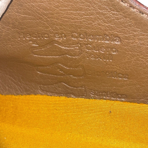 Velez Artisan Women’s Brown & Yellow Leather & Suede Lace Up Casual Sneakers