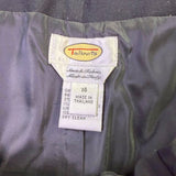 Talbots Womens Black Wool Blend Wide Leg Dress Pants Stretch High Rise Size 16
