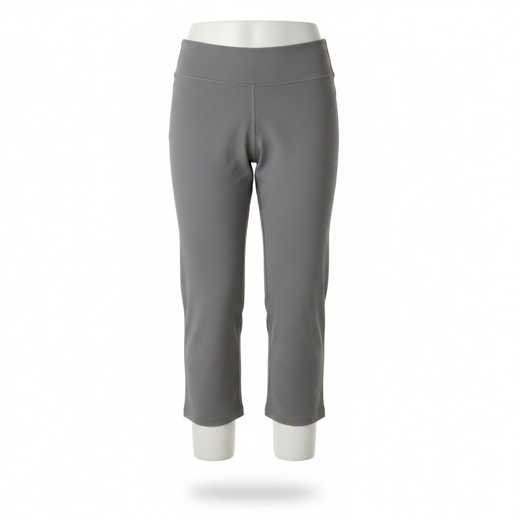 Athleta Womens Gray Elation Straight Leg Pants Activewear & Yoga Size 2X