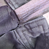 Zara Womens Black Wide Leg Frayed Hem Jeans Casual Style Size 4 