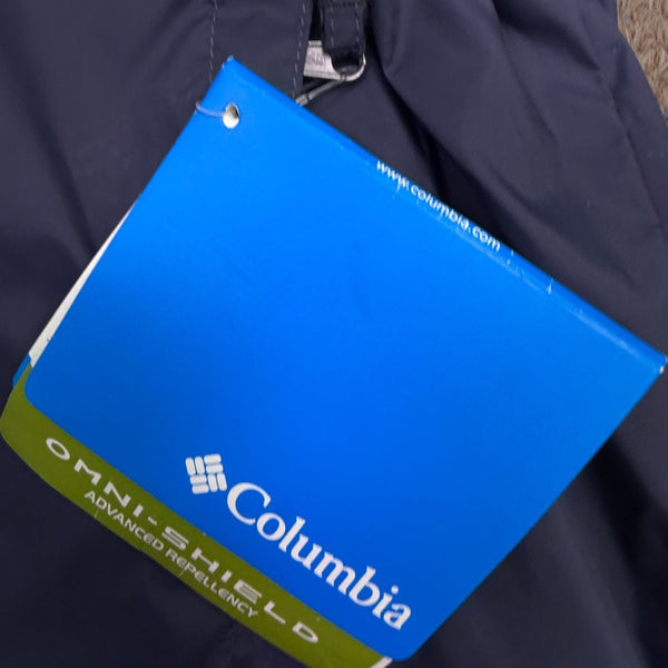 Columbia Womens Navy Omni-Shield Water-Resistant Lightweight Jacket Size L