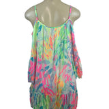 Lilly Pulitzer Women’z Colorful Boho Off-Shoulder Dress Size S - New