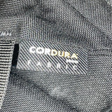 Attitude Unisex Black Nylon Padded Adjustable Straps RollTop Zip Around Backpack