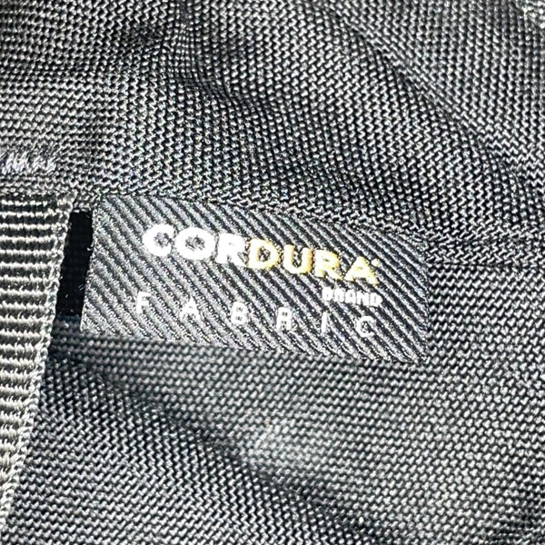 Attitude Unisex Black Nylon Padded Adjustable Straps RollTop Zip Around Backpack