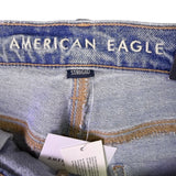 American Eagle Womens Super High-Rise Strigid Baggy Straight Jeans Size 8 29W