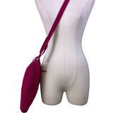 Vera Bradley Women’s Pink Quilted Zipper Closure Iconic Hipster Crossbody Bag