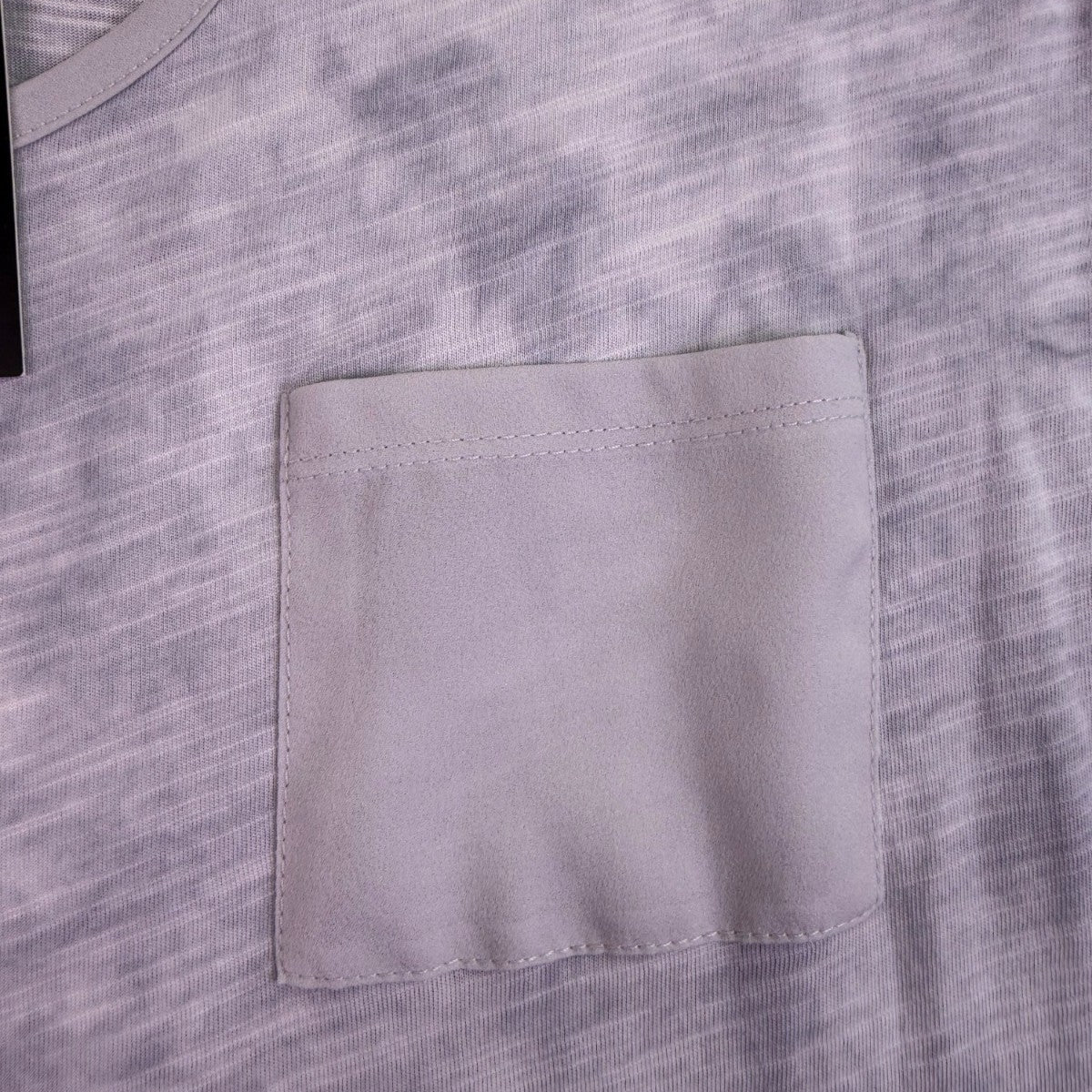 Jones New York Womens Light Gray Casual Pocket Tee Size L