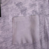 Jones New York Womens Light Gray Casual Pocket Tee Size L