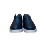 Gentle Souls By KC Women’s Black Leather Casual Slip-On Platform Sneakers Size 8
