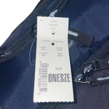Eddie Bauer Navy & Black Lunch Bucket Bag Insulated Zipper Compartments One Size