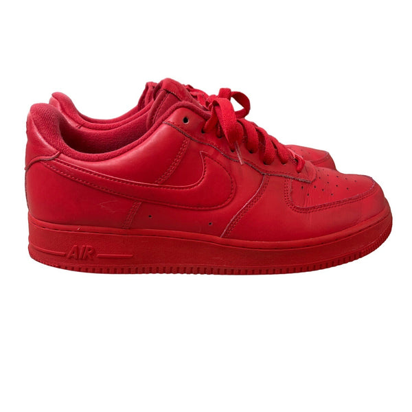 Nike Men's Crimson Red Air Force One Sneakers Sz 11