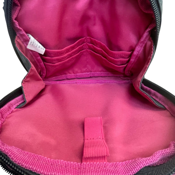 Baggallini Women’s Black Nylon Adjustable Strap Multi-Compartment Crossbody Bag