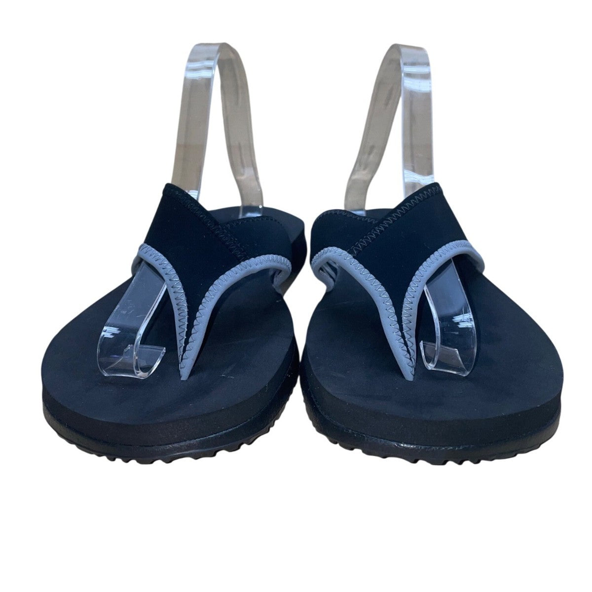 Nike Men’s Charcoal Black & Gray Thong Plus Flip-Flop Sandals Sz 11