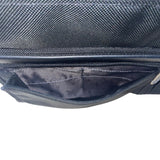 Tumi Men’s Black Ballistic Nylon Rolling Expandable Carry-On Travel Luggage