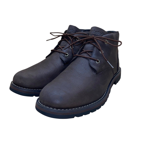 Timberland Men’s Brown Leather Gripstick Waterproof Chukka Boots Size 10.5
