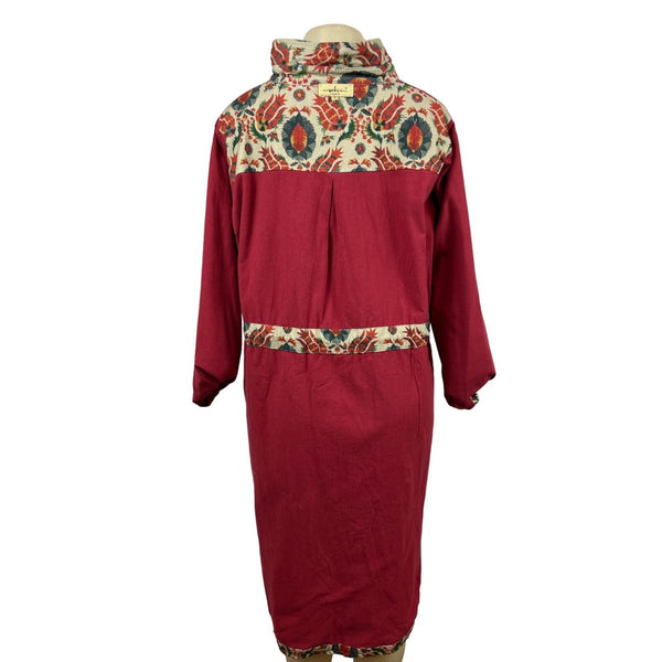 Ipekci Women's Paisley Pattern Long Sleeve Dress Sz 3