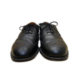 Tricker’s Mens Black Leather Brogues Lace-Up Classic Dress Shoes Size 10US
