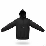 Coofandy Mens Black Hooded Pullover Sweatshirt Casual Style Size XL