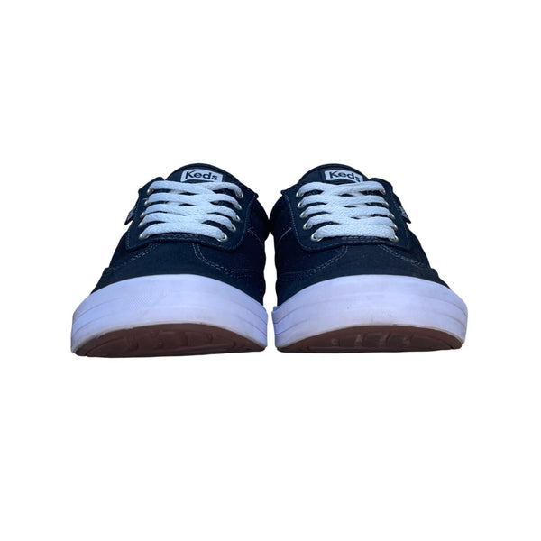 Keds Women’s Blue Navy Canvas Ortholite Insoles Lace-Up Sneakers Size 7