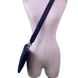 Calvin Klein Women’s Blue Nylon Adjustable Strap Compact Crossbody Bag