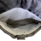 Lug Quilted Black Nylon Adjustable Strap & Zipper Pockets Swivel Crossbody Bag