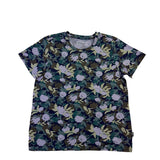 Eddie Bauer Womens Dark Green Camouflage Crew Neck T-Shirt Size L