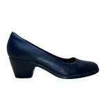 Clarks Collection Women’s Black Leather Ultimate Comfort Heeled Pumps Size 11M