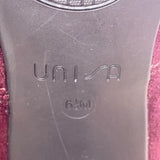 Unisa Women’s Purple Suede Back Tie Pull-On Over-Knee High Heel Boots Size 6.5M