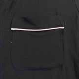 Auden Womens Black Modal Spandex Sleepwear Pajama Set Size L