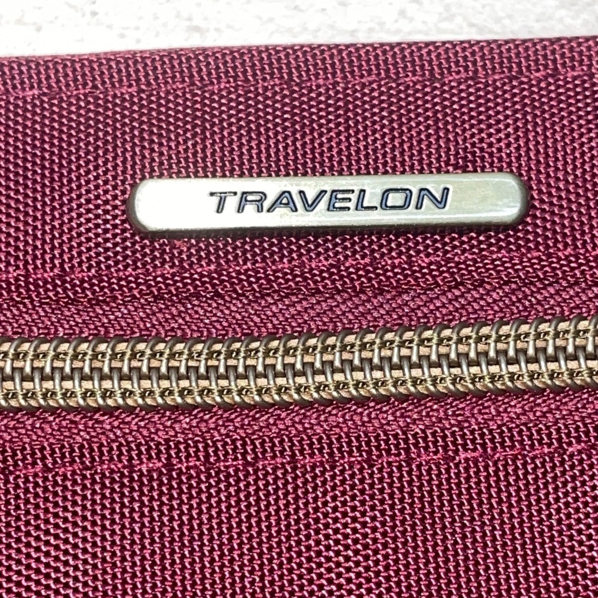 Travelon Women’s Red RFID Blocking Wristlet Wallet With Zippered Pocket