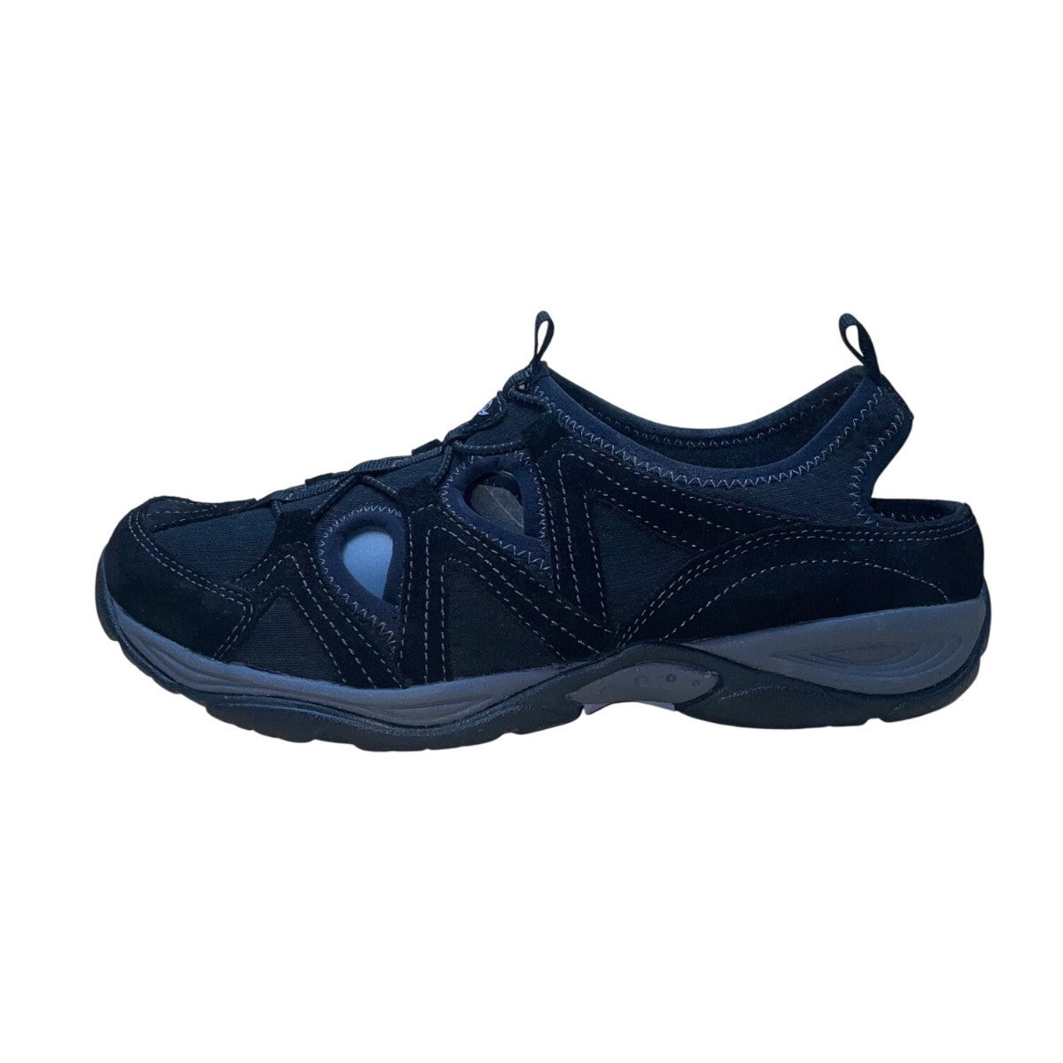 Easy Spirit Women’s Black Slip On Explore24 Athletic Sandals Size 10