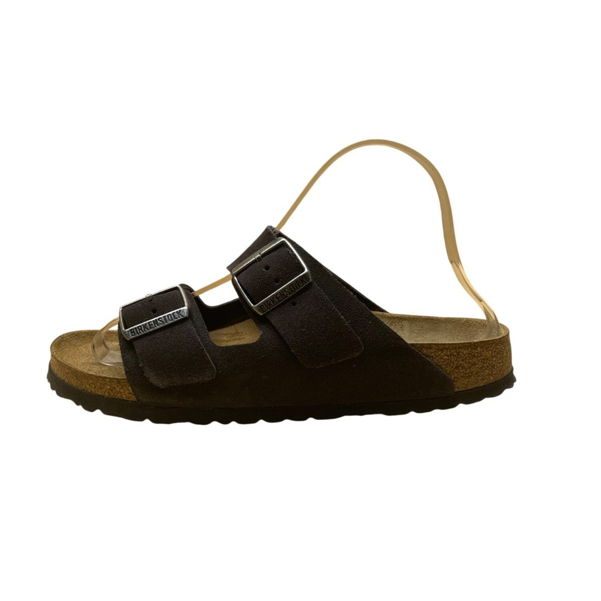 Birkenstock Women’s Gray Suede Adjustable Strap Soft Arizona Sandals Size  L8/M6